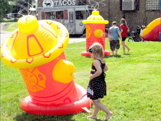 Water parade headlines fourth annual Newell Fun Day